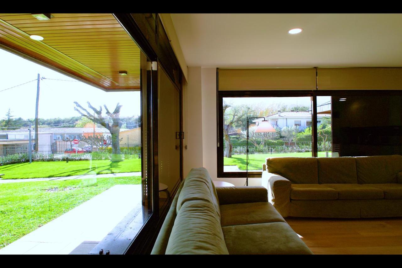 Casa De Vacaciones Con Padel En Montseny By Can Forcadell Girona Luaran gambar