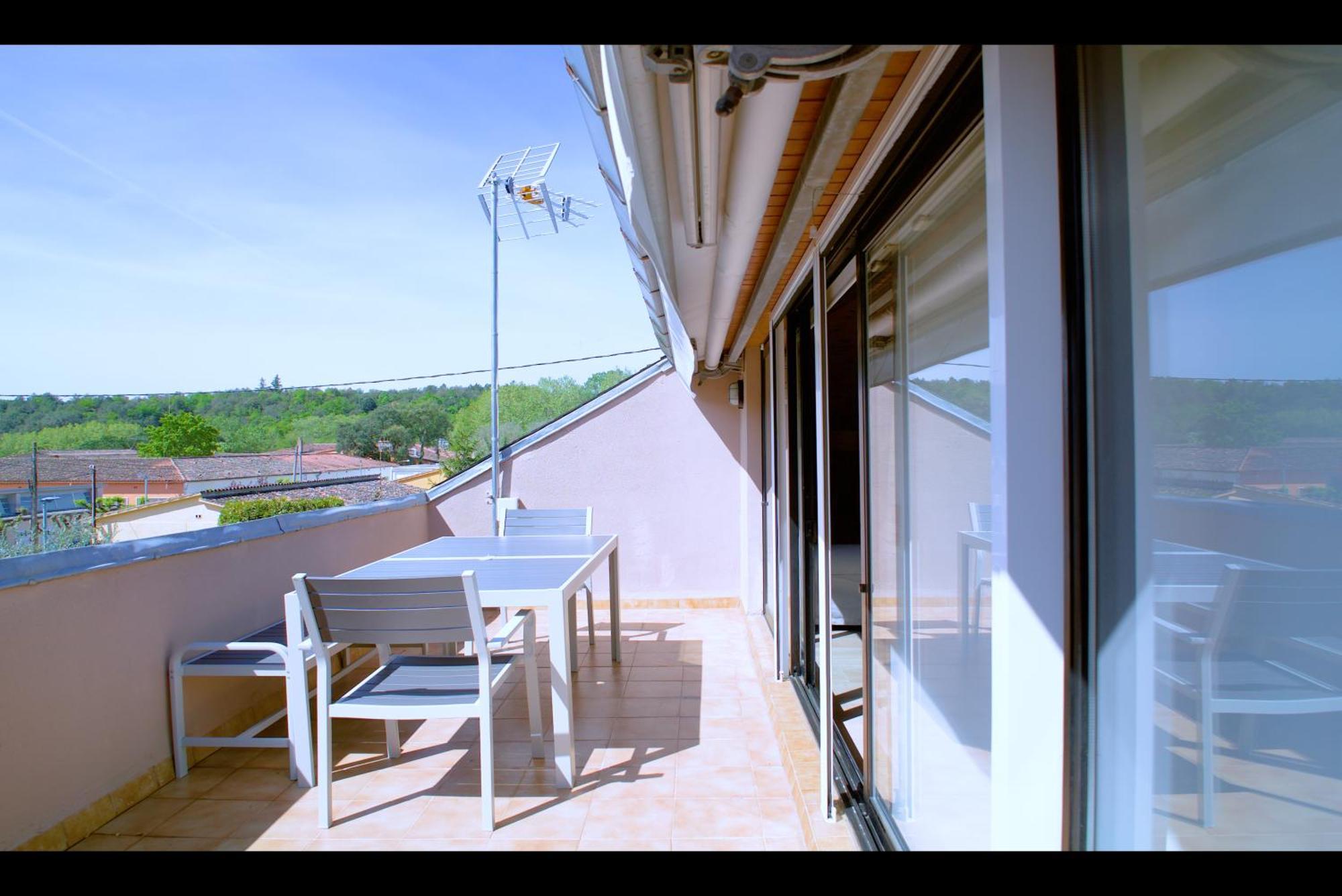 Casa De Vacaciones Con Padel En Montseny By Can Forcadell Girona Luaran gambar