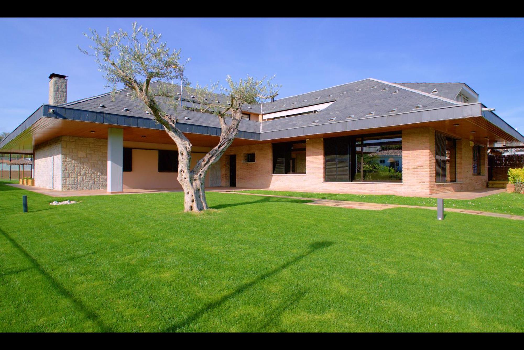 Casa De Vacaciones Con Padel En Montseny By Can Forcadell Girona Luaran gambar